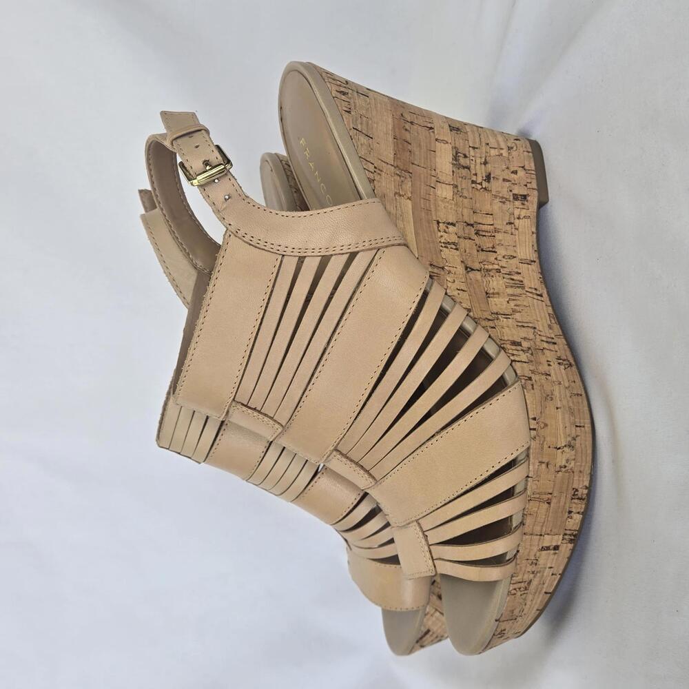 Franco Sarto Women's 10 Strappy Wedge Sandals - Picture 2 of 10